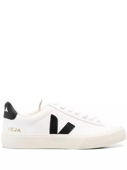 VEJA Sneakers Campo Leather White Black - COD. CP0501537B EXTRA WHITE BLACK VEJA Sneakers Campo Leather White Black - COD. CP0501537B EXTRA WHITE BLACK