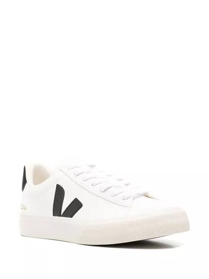 VEJA Sneakers Campo Leather White Black - COD. CP0501537B EXTRA WHITE BLACK VEJA Sneakers Campo Leather White Black - COD. CP0501537B EXTRA WHITE BLACK
