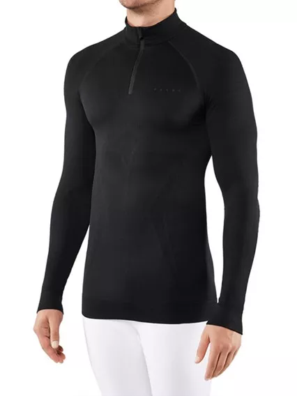 FALKE max shirt zip - COD. 33540 3000 FALKE max shirt zip - COD. 33540 3000