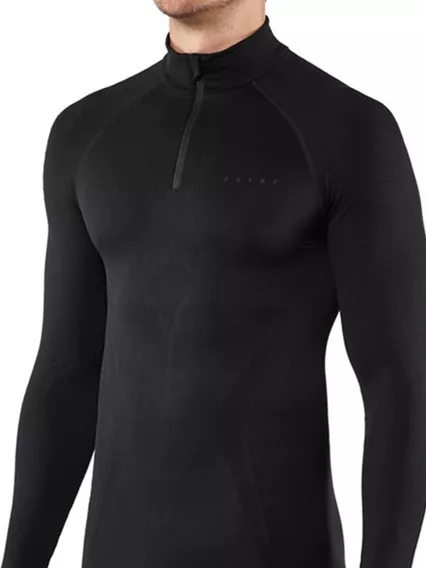 FALKE max shirt zip - COD. 33540 3000 FALKE max shirt zip - COD. 33540 3000