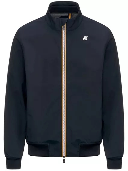 K-WAY Arsene Bonded Jersey - COD. K5123HW_UOMO K89 BLUE DEPTH K-WAY Arsene Bonded Jersey - COD. K5123HW_UOMO K89 BLUE DEPTH