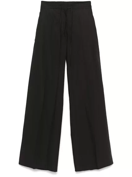 P.A.R.O.S.H. Pantalone in cotone - COD. CANYOX25 D232445 013 NERO P.A.R.O.S.H. Pantalone in cotone - COD. CANYOX25 D232445 013 NERO