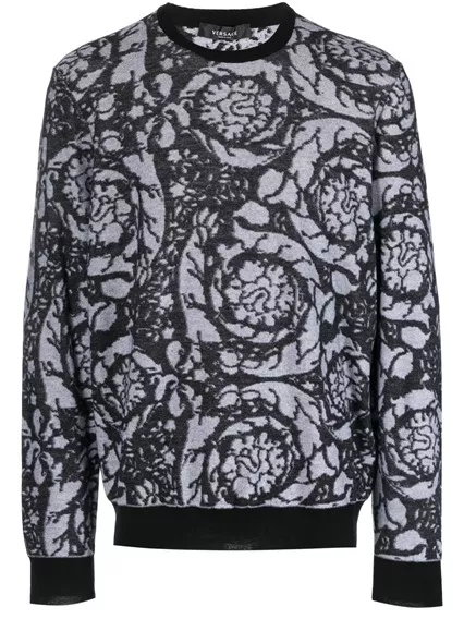 VERSACE Maglia Barocco Silhouette - COD. 1010240 1A07612 2B050 VERSACE Maglia Barocco Silhouette - COD. 1010240 1A07612 2B050