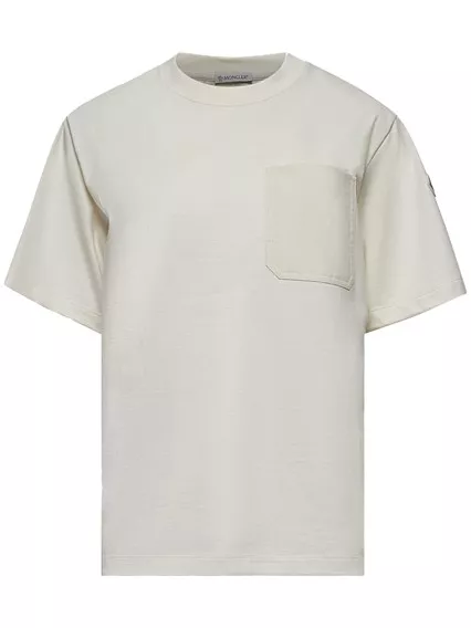 MONCLER T-shirt in cotone con tasca - COD. 8C00020 89A4U 050 MONCLER T-shirt in cotone con tasca - COD. 8C00020 89A4U 050