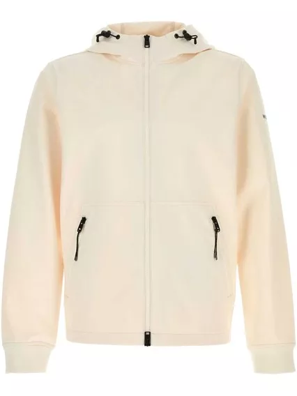 WOOLRICH SOFT SHELL FULL-ZIP HOODIE - COD. CFWOOU1155MRUT3496 8887 JET STREAM WOOLRICH SOFT SHELL FULL-ZIP HOODIE - COD. CFWOOU1155MRUT3496 8887 JET STREAM