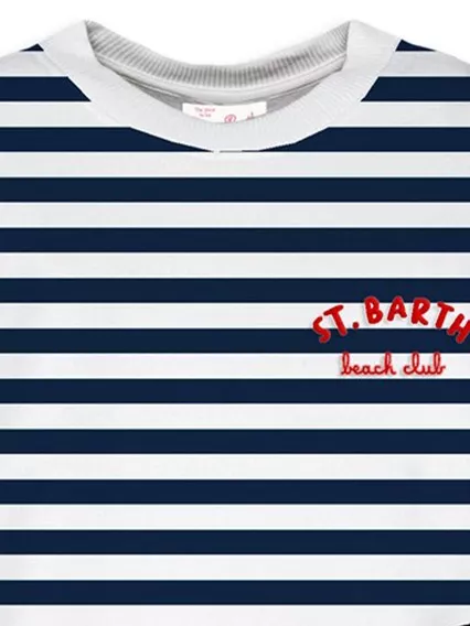MC2 ST. BARTH SWEATSHIRT - COD. STARDUST LIGHT 02923H 6101 BEACH CLUB STRIPES MC2 ST. BARTH SWEATSHIRT - COD. STARDUST LIGHT 02923H 6101 BEACH CLUB STRIPES
