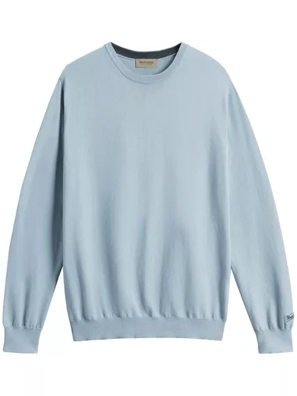 WOOLRICH LOGO COTTON CREWNECK - COD. CFWOKN0331MRUF0787 30133 FLASK WOOLRICH LOGO COTTON CREWNECK - COD. CFWOKN0331MRUF0787 30133 FLASK