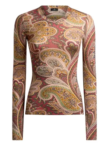 ETRO Top a maniche lunghe - COD. WRJB0026 99IAB08 X0867 ETRO Top a maniche lunghe - COD. WRJB0026 99IAB08 X0867