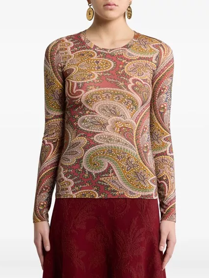 ETRO Top a maniche lunghe - COD. WRJB0026 99IAB08 X0867 ETRO Top a maniche lunghe - COD. WRJB0026 99IAB08 X0867