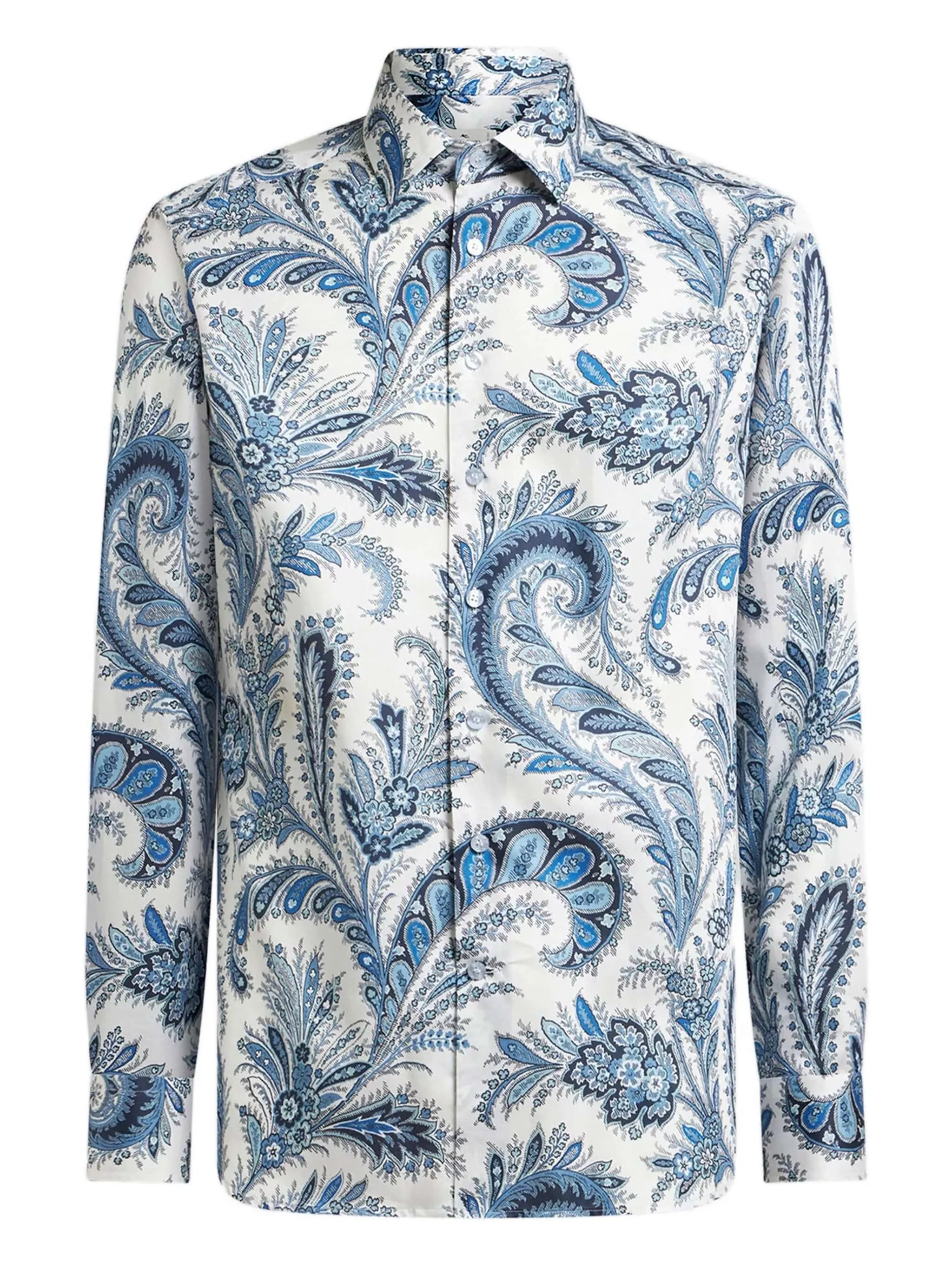 Tシャツ・カットソー ETRO FW24 Etro Roma Shirt (MRIB0001 AK334 X0880) Etro Roma Shirt MRIB0001.AK334-X0880 F.DO AZZUR | IlDuomo