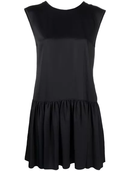 LANVIN sleeveless rd neck - COD. RW DR0101 5584 P23 BLACK 10 LANVIN sleeveless rd neck - COD. RW DR0101 5584 P23 BLACK 10