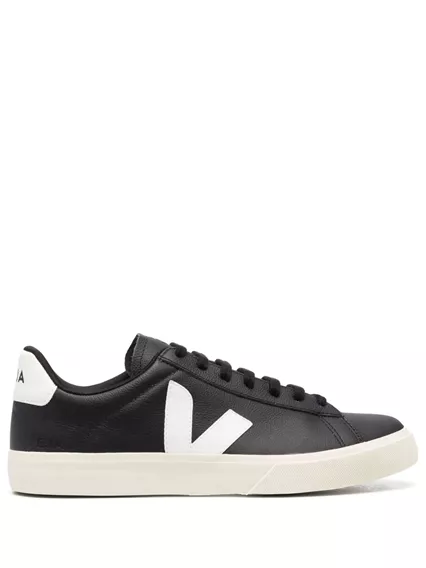 VEJA CAMPO LEATHER - COD. CP0501215A BLACK WHITE VEJA CAMPO LEATHER - COD. CP0501215A BLACK WHITE