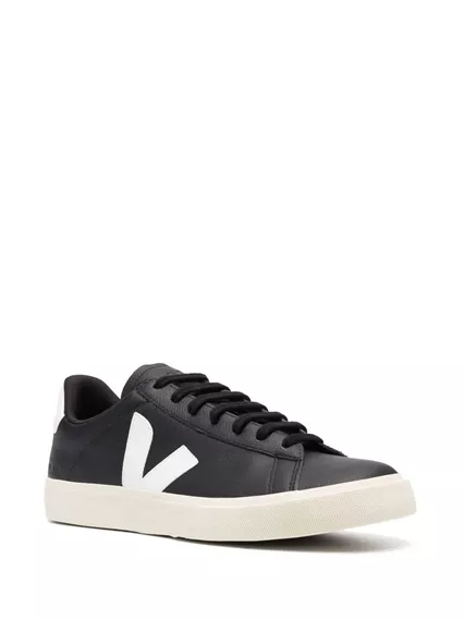VEJA CAMPO LEATHER - COD. CP0501215A BLACK WHITE VEJA CAMPO LEATHER - COD. CP0501215A BLACK WHITE