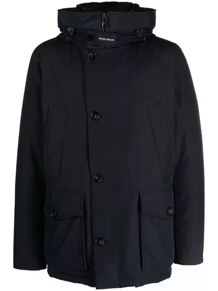 WOOLRICH ARCTIC ANORAK - COD. CFWOOU0771MRUT0001 MLB MELTON BLUE WOOLRICH ARCTIC ANORAK - COD. CFWOOU0771MRUT0001 MLB MELTON BLUE