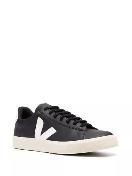 VEJA CAMPO LEATHER - COD. CP0501215B BLACK WHITE VEJA CAMPO LEATHER - COD. CP0501215B BLACK WHITE