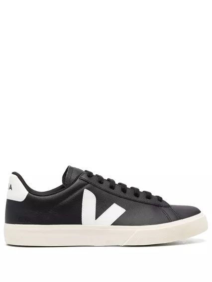 VEJA CAMPO LEATHER - COD. CP0501215B BLACK WHITE VEJA CAMPO LEATHER - COD. CP0501215B BLACK WHITE