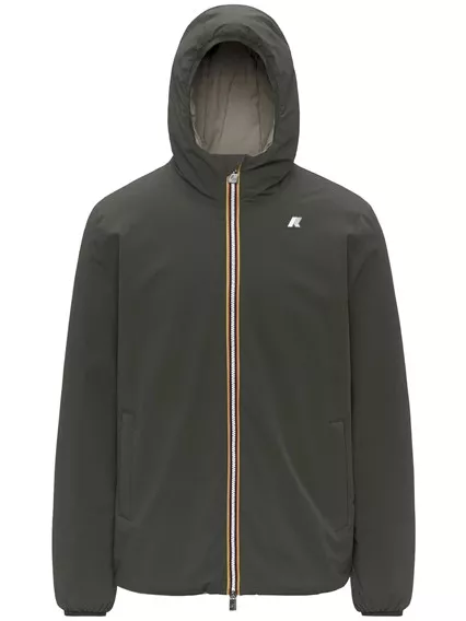 K-WAY jack st warm double - COD. K6128VW_UOMO B2P GREEN BLACKISH GREEN OAK K-WAY jack st warm double - COD. K6128VW_UOMO B2P GREEN BLACKISH GREEN OAK