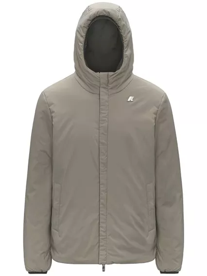 K-WAY jack st warm double - COD. K6128VW_UOMO B2P GREEN BLACKISH GREEN OAK K-WAY jack st warm double - COD. K6128VW_UOMO B2P GREEN BLACKISH GREEN OAK