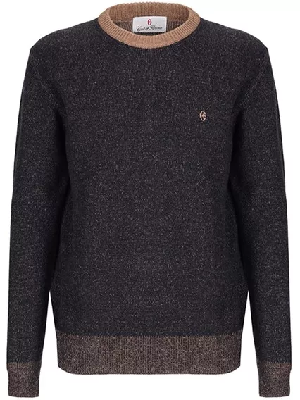 CONTE OF FLORENCE girocollo hintertux - COD. 6550196U 730 BLU SCURO CONTE OF FLORENCE girocollo hintertux - COD. 6550196U 730 BLU SCURO