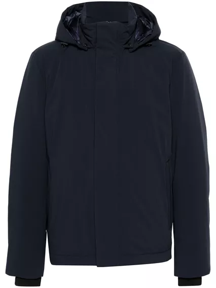 WOOLRICH stretch jacket - COD. CFWOOU0929MRUT3339 3989 MELTON BLUE WOOLRICH stretch jacket - COD. CFWOOU0929MRUT3339 3989 MELTON BLUE