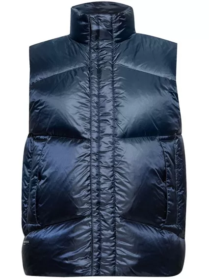WOOLRICH PERTEX PUFFER VEST - COD. CFWOOU0967MRUT3664 3989 MELTON BLUE WOOLRICH PERTEX PUFFER VEST - COD. CFWOOU0967MRUT3664 3989 MELTON BLUE