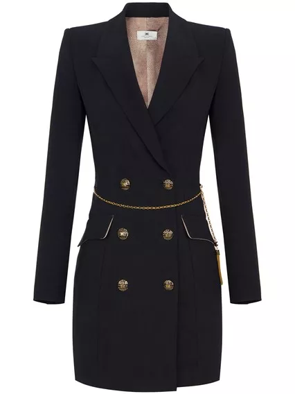 ELISABETTA FRANCHI abito - COD. AB89657E2 110 NERO ELISABETTA FRANCHI abito - COD. AB89657E2 110 NERO