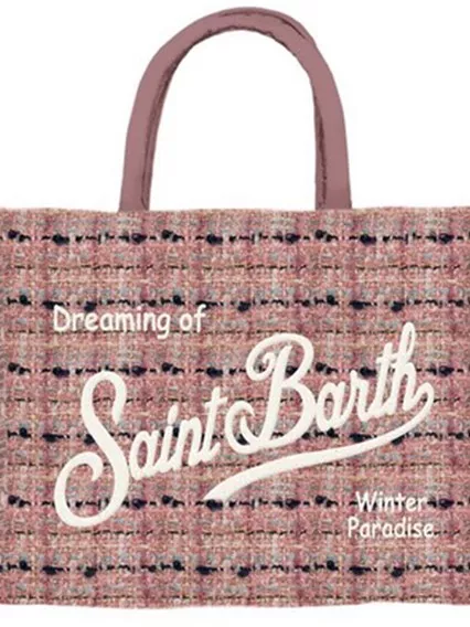 MC2 ST. BARTH hand bag with strap - COD. COLETTE TWEED 01324I 21 COL EMB MC2 ST. BARTH hand bag with strap - COD. COLETTE TWEED 01324I 21 COL EMB