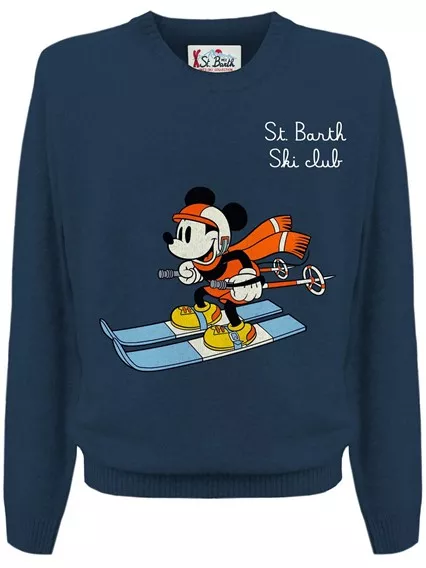 MC2 ST. BARTH KIDS crewneck sweater - COD. DOUGLAS 01791I MICKEY SKIER 61 EMB MC2 ST. BARTH KIDS crewneck sweater - COD. DOUGLAS 01791I MICKEY SKIER 61 EMB