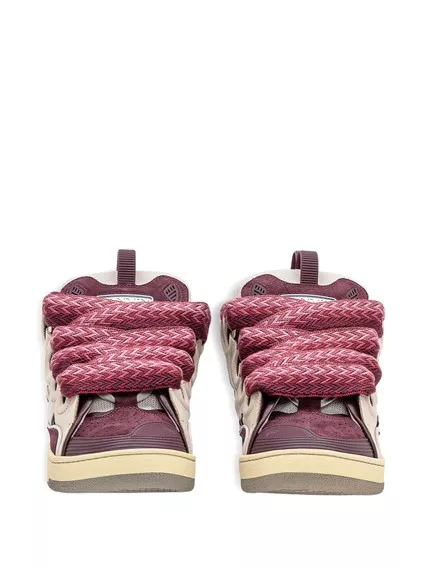 LANVIN curb sneakers - COD. FU SKDK12 BICO E25 0539 BEIGE BURGUNDY LANVIN curb sneakers - COD. FU SKDK12 BICO E25 0539 BEIGE BURGUNDY