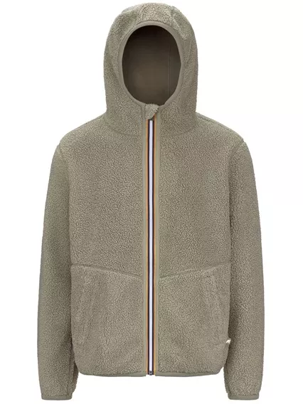 K-WAY jack sherpa polar double - COD. K3132NW_UOMO B35 GREEN OAK GREEN OAK K-WAY jack sherpa polar double - COD. K3132NW_UOMO B35 GREEN OAK GREEN OAK