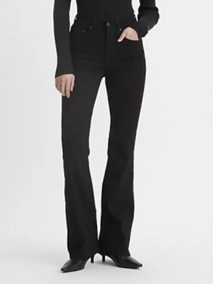 LEVI`S 726 HR FLARE MIDNIGHT GAZE - COD. A3410 0070 BLACK LEVI`S 726 HR FLARE MIDNIGHT GAZE - COD. A3410 0070 BLACK