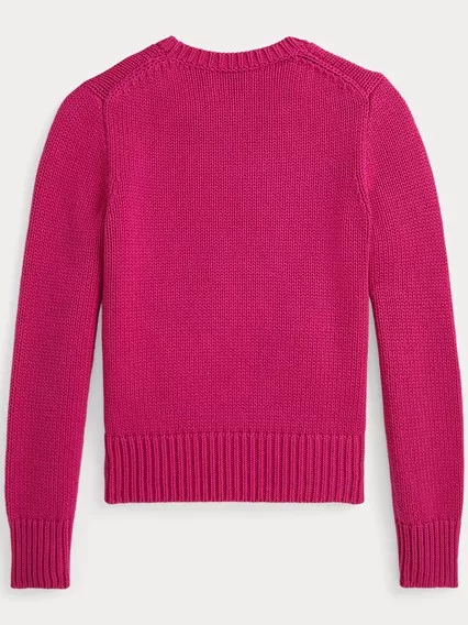 POLO RALPH LAUREN KIDS sweater - COD. 313 668609 009 PREPPY PINK POLO RALPH LAUREN KIDS sweater - COD. 313 668609 009 PREPPY PINK