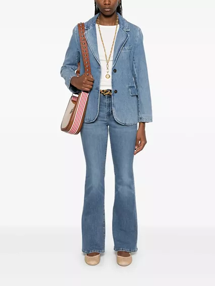 LEVI`S 726 hr flare blue wave mid - COD. A3410 0026 MED INDIGO LEVI`S 726 hr flare blue wave mid - COD. A3410 0026 MED INDIGO