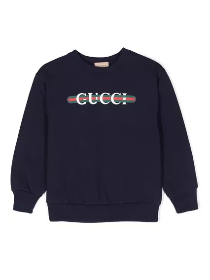 GUCCI KIDS sweatshirt - COD. 793528 XJGPJ 4392 DARK NIGHT GUCCI KIDS sweatshirt - COD. 793528 XJGPJ 4392 DARK NIGHT