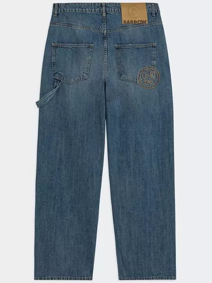 BARROW denim pant - COD. F5BWUADP021 126 BENIM BLU BARROW denim pant - COD. F5BWUADP021 126 BENIM BLU