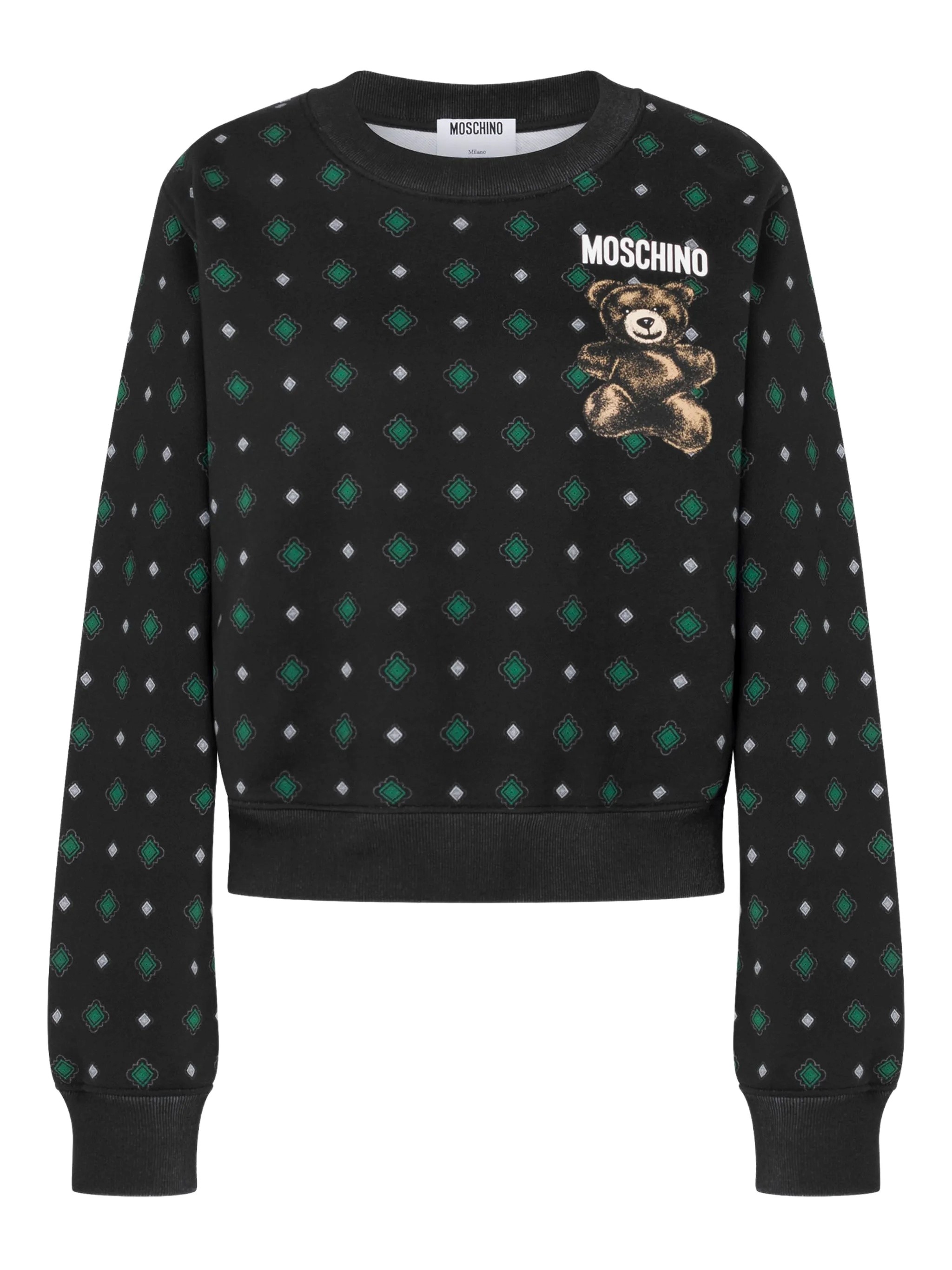 Moschino Organic cotton sweatshirt available on Lorenzetti