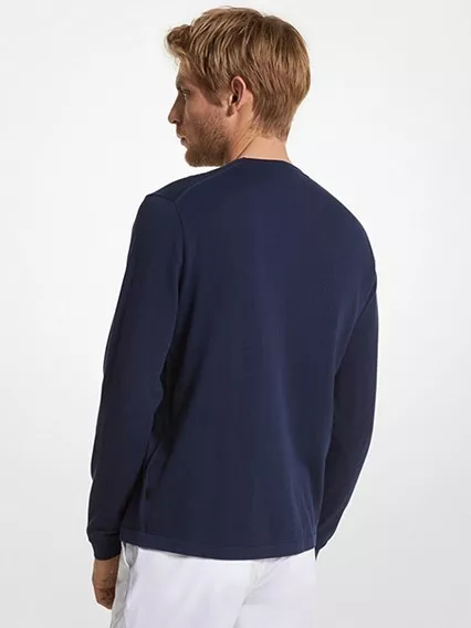 MICHAEL KORS CORE - LS JERSEY CREW - COD. CS36080FE5 401 MIDNIGHT MICHAEL KORS CORE - LS JERSEY CREW - COD. CS36080FE5 401 MIDNIGHT