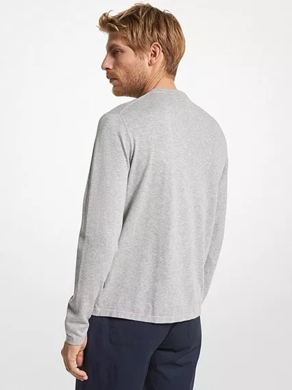 MICHAEL KORS CORE - LS JERSEY CREW - COD. CS36080FE5 030 HEATHER GREY MICHAEL KORS CORE - LS JERSEY CREW - COD. CS36080FE5 030 HEATHER GREY