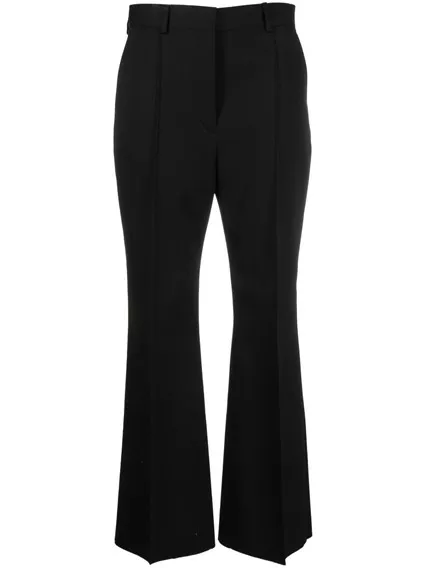 LANVIN FLARED TAILORED PANT - COD. RW TR0014 4885 A23 10 BLACK LANVIN FLARED TAILORED PANT - COD. RW TR0014 4885 A23 10 BLACK