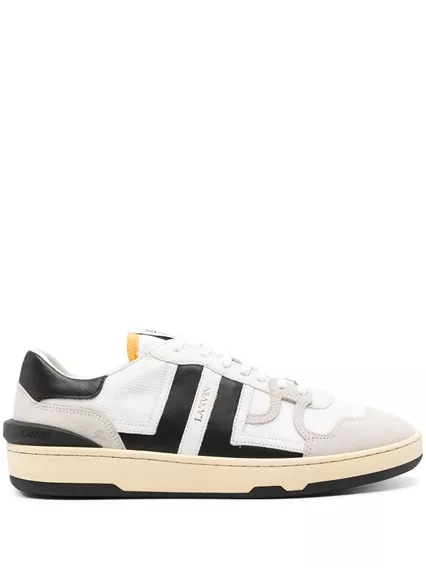 LANVIN clay sneakers - COD. FU SKDK00 NAS1 P25 0010 WHITE BLACK LANVIN clay sneakers - COD. FU SKDK00 NAS1 P25 0010 WHITE BLACK