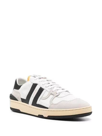 LANVIN clay sneakers - COD. FU SKDK00 NAS1 P25 0010 WHITE BLACK LANVIN clay sneakers - COD. FU SKDK00 NAS1 P25 0010 WHITE BLACK