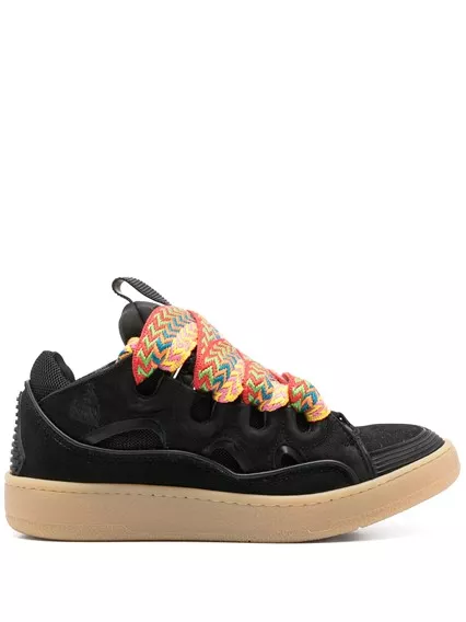 LANVIN sneakers curb - COD. FU SKDK12 DRA2 P25 10 BLACK LANVIN sneakers curb - COD. FU SKDK12 DRA2 P25 10 BLACK