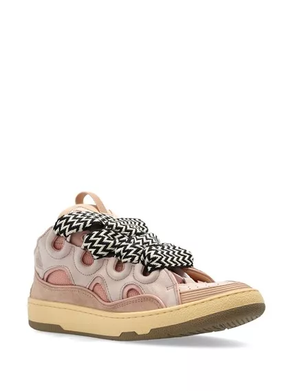 LANVIN sneakers curb - COD. FU SKDK12 DRA2 P25 51 PALE PINK LANVIN sneakers curb - COD. FU SKDK12 DRA2 P25 51 PALE PINK