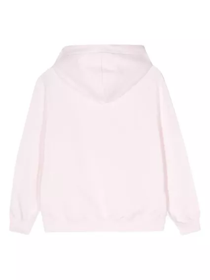 LANVIN FELPA CON CAPPUCCIO CLASSICA STAMPATA - COD. RW HO0003 J109 P24 502 PINK 2 LANVIN FELPA CON CAPPUCCIO CLASSICA STAMPATA - COD. RW HO0003 J109 P24 502 PINK 2